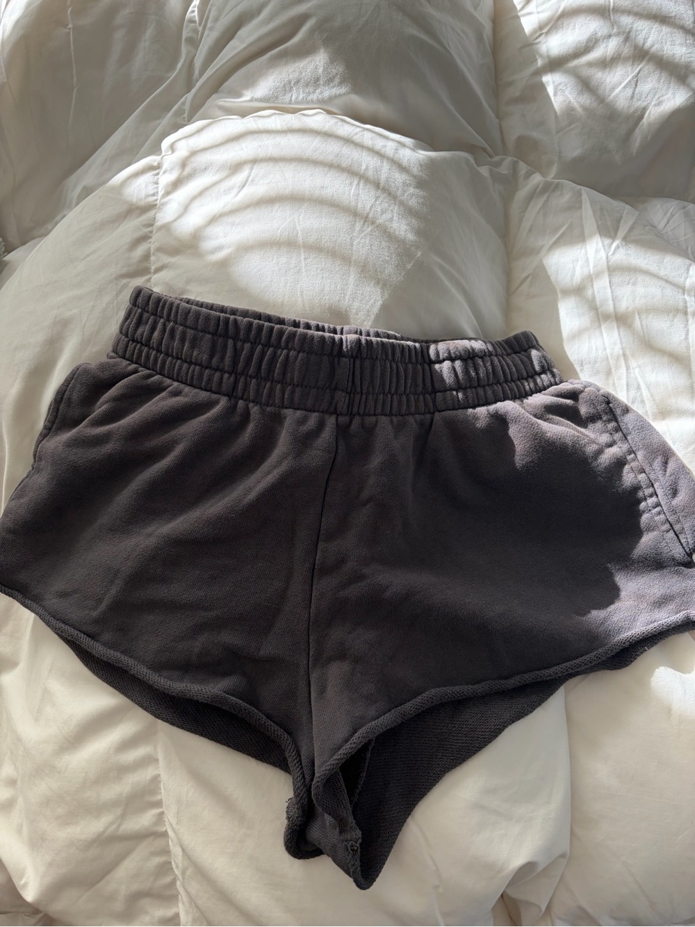 Garage Women's Charcoal Black Athletic Shorts
